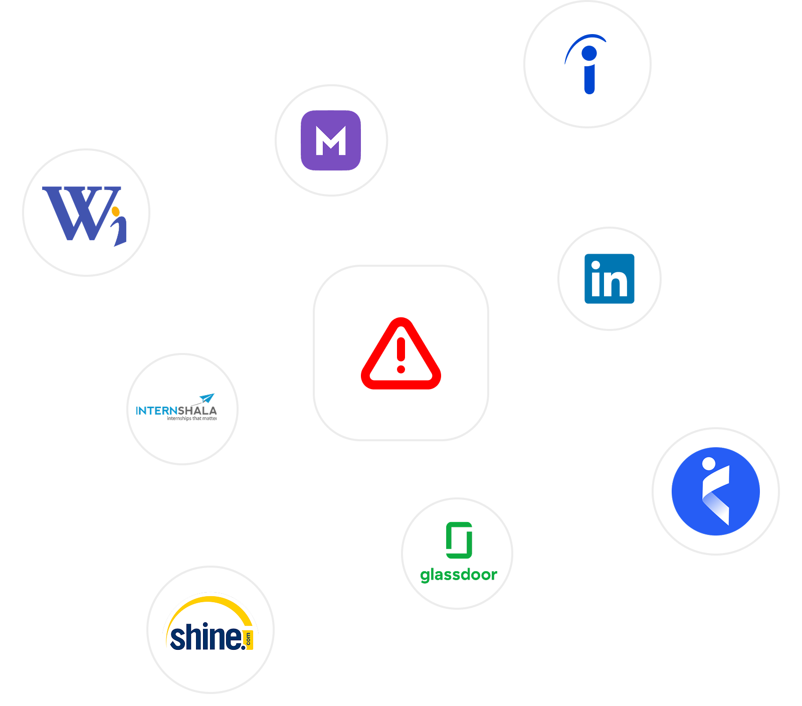 Traditional job boards comparison illustration